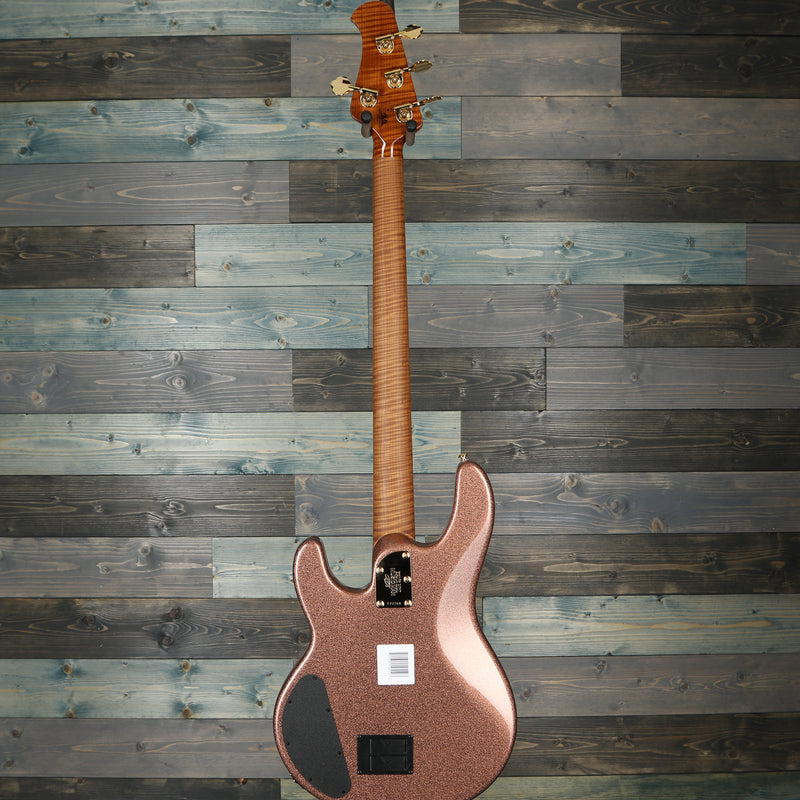 Ernie Ball Music Man BFR Stingray HH - Pink Champagne Sparkle