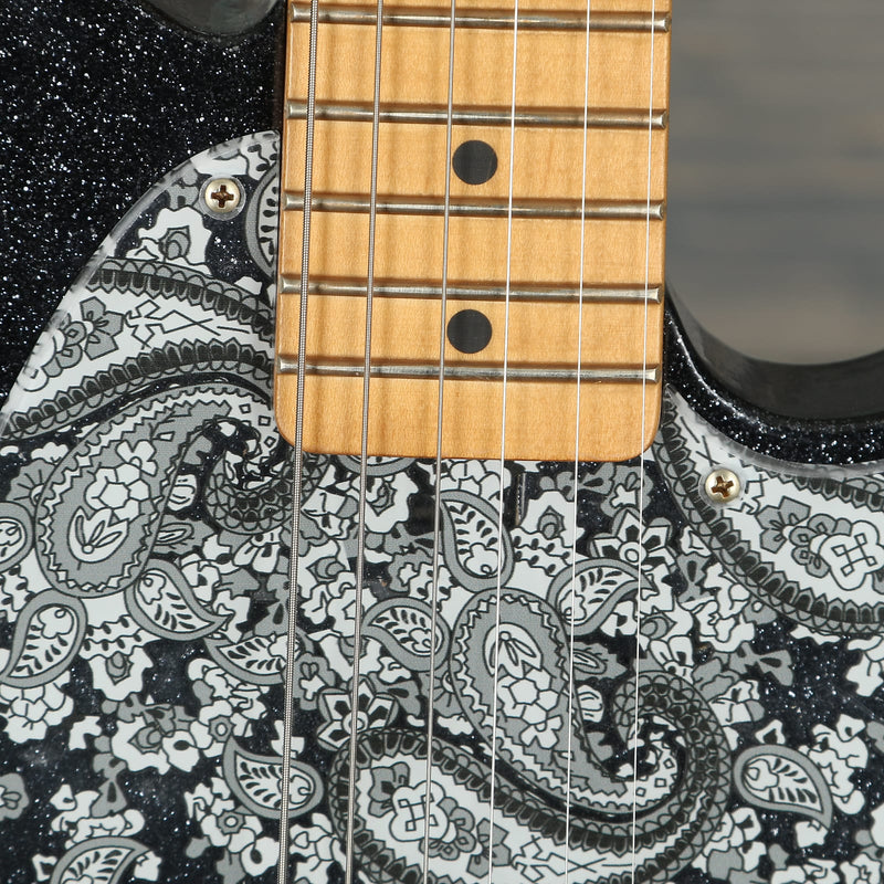 Fender Brad Paisley Esquire, Maple, Black Sparkle w/Bag