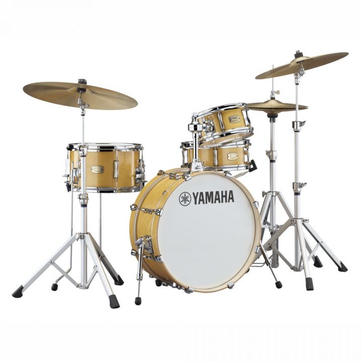 Yamaha SBP0F4HNW Stage Custom Hip 4-Pc Shell Pack - Natural Wood