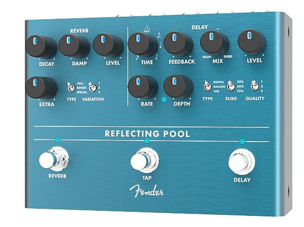 Fender Reflecting Pool Delay/Reverb Pedal