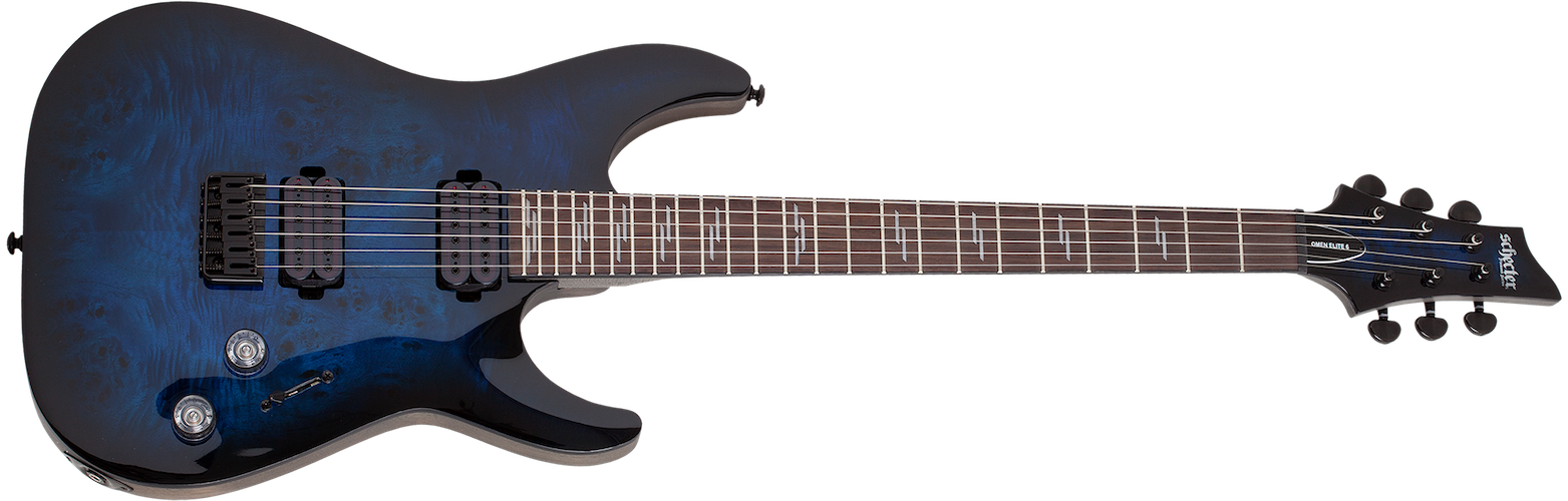 Schecter 2451 Omen Elite-6 - Charcoal
