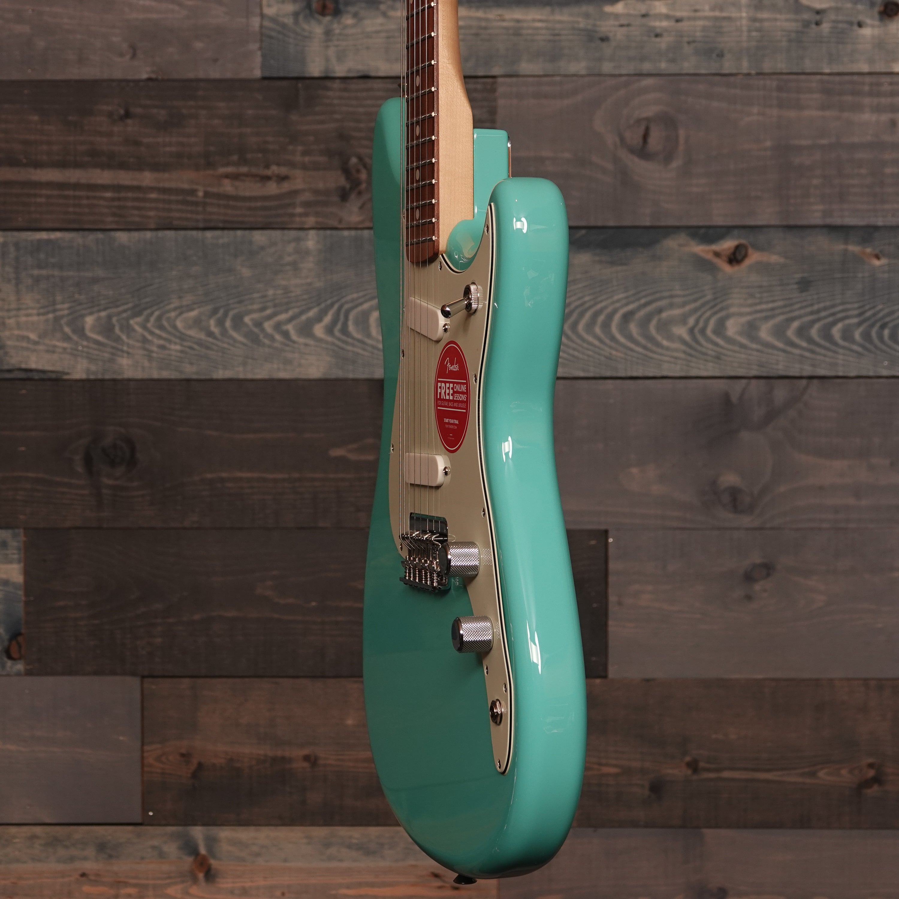 Fender Player Duo Sonic Pau Ferro Fingerboard, Seafoam Green