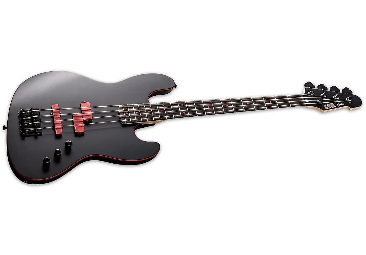 ESP LTD FBJ-400 Bass Guitar - Black Satin