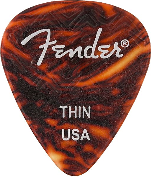 Fender 351 Shape, Tortoise Shell, Thin (6)