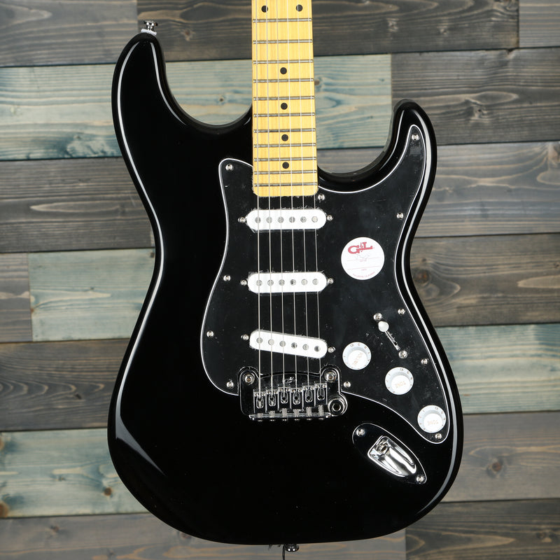 G&L Tribute Legacy Series Electric Guitar - Black Satin Frost