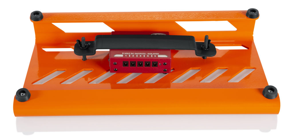 Gator Cases Large Aluminum Pedal Board w/Carry Bag - British Orange