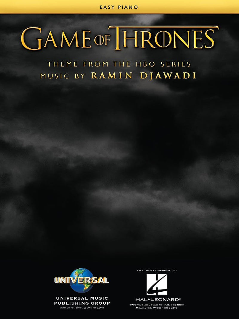 Game of Thrones (Theme from the HBO series) Easy Piano