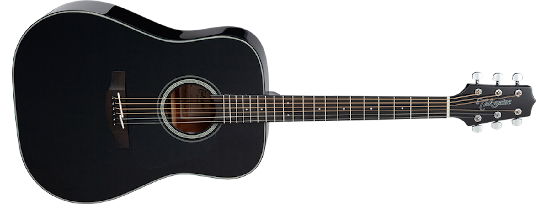 Takamine GD30 BLK G30 Series Dreadnought Acoustic Guitar Gloss Black