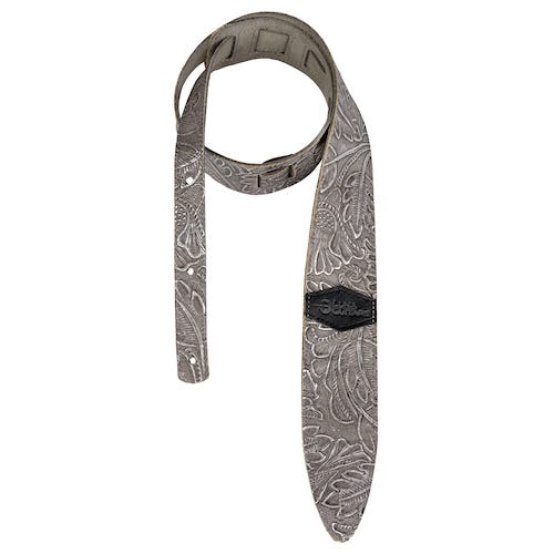 Luna Strap Luna Leather Souldier Fern & Leaf Silver