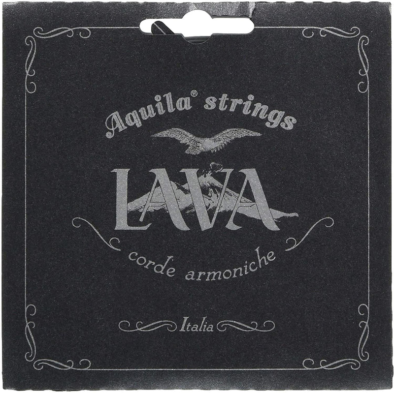 Aquila High G Baritone Uke Set - All Lava Nylgut