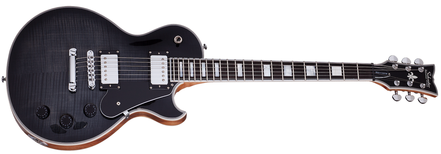Schecter Solo II Custom - Trans Black Burst