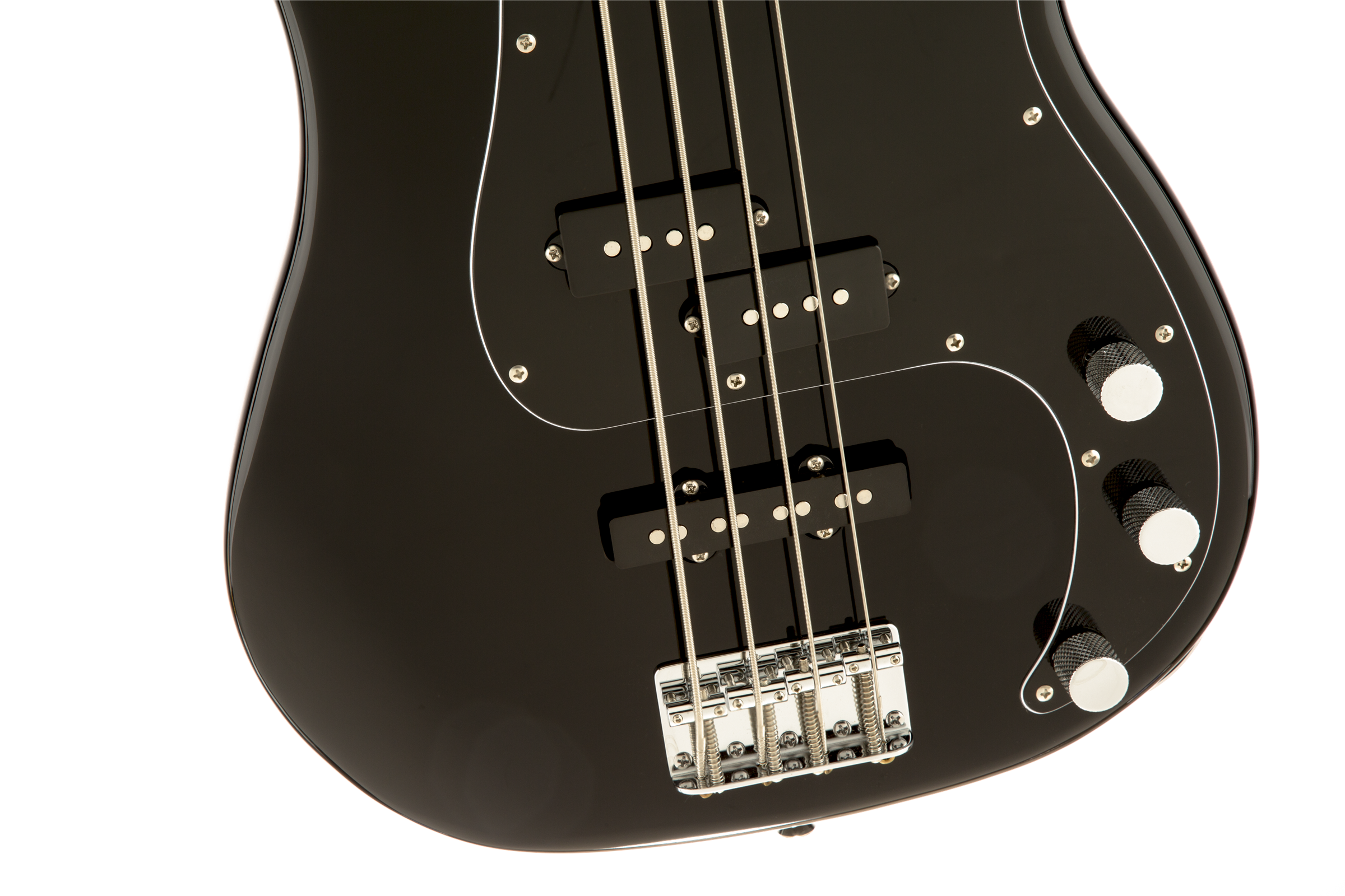 Fender Squier Affinity Series Precision Bass PJ, Laurel Fingerboard, Black