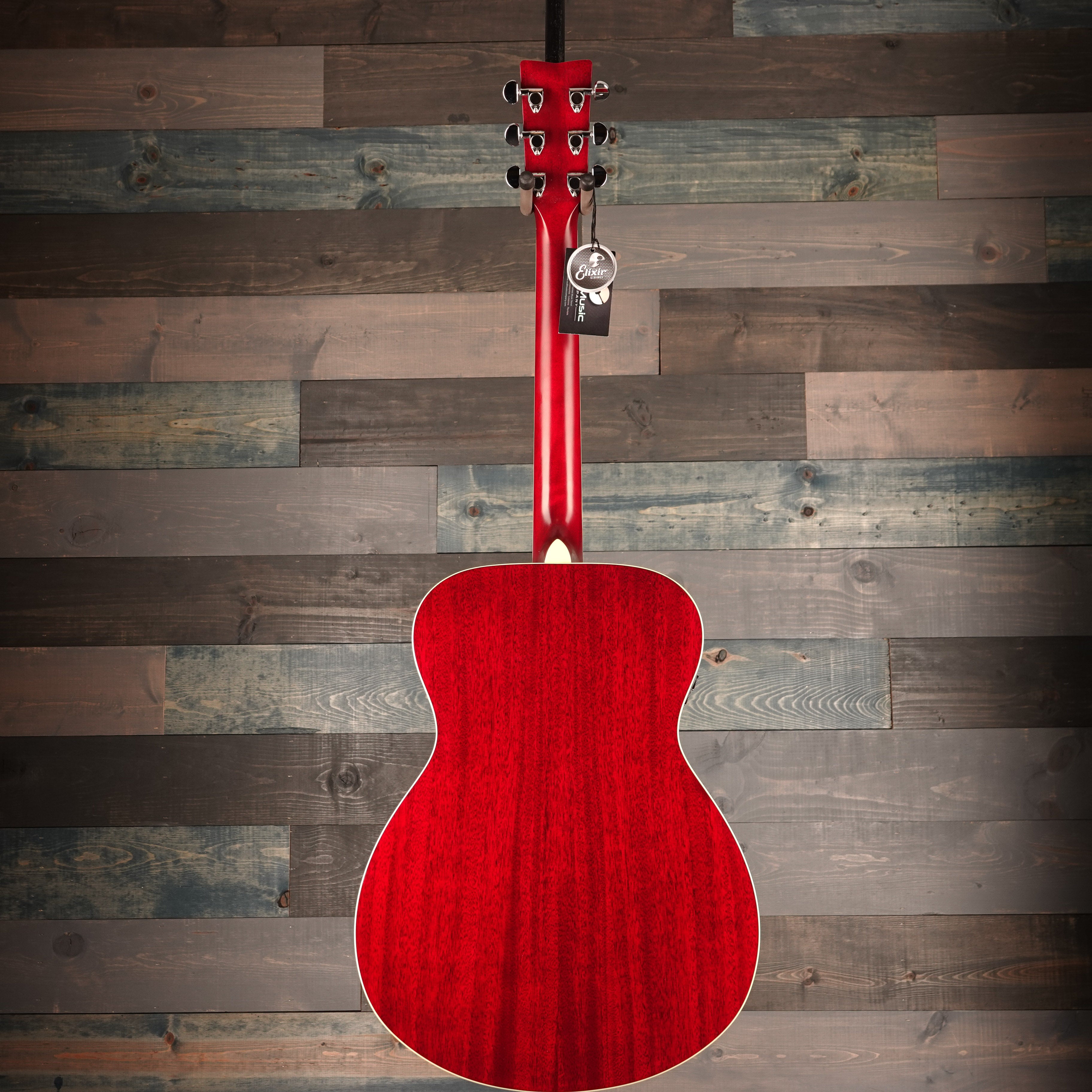 Yamaha FS Ruby Red TransAcousticDreadnought Guitar