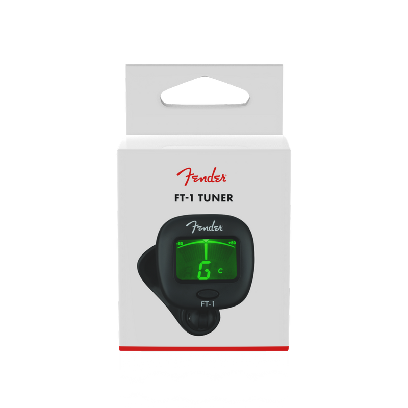 Fender FT-1 Pro Clip-On Tuner, Black