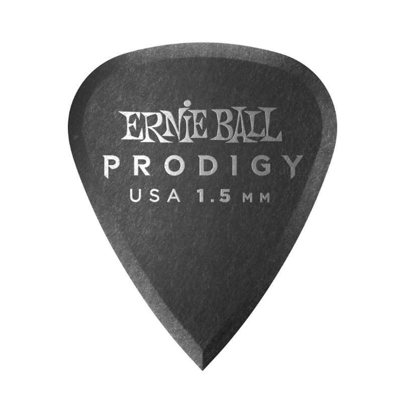 Ernie Ball 9199 1.5mm Black Standard Prodigy Picks 6-pack
