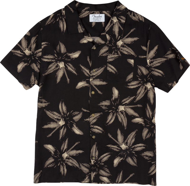 Fender The Norvell Button Up Shirt, Black 2X