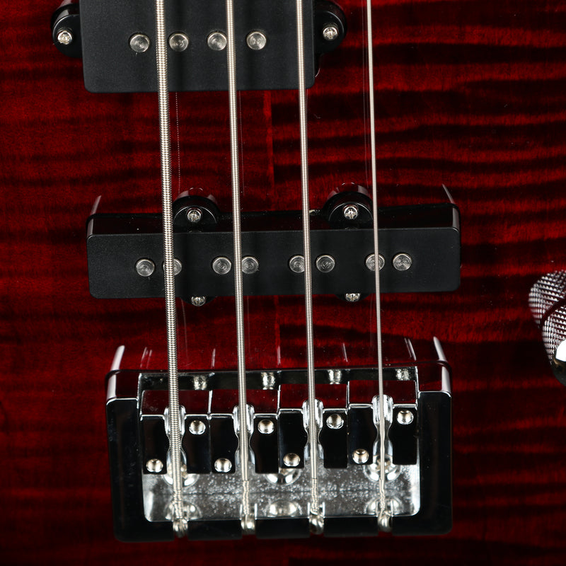 Spector Legend 4 Standard Bass - Black Cherry Gloss