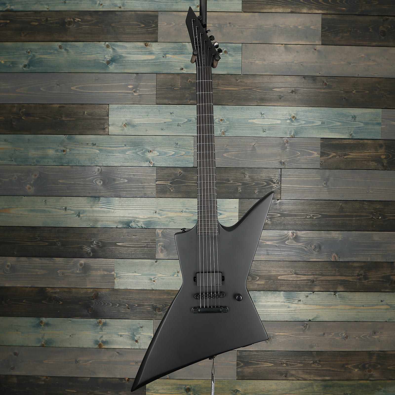 ESP LTD EX Black Metal - Black Satin