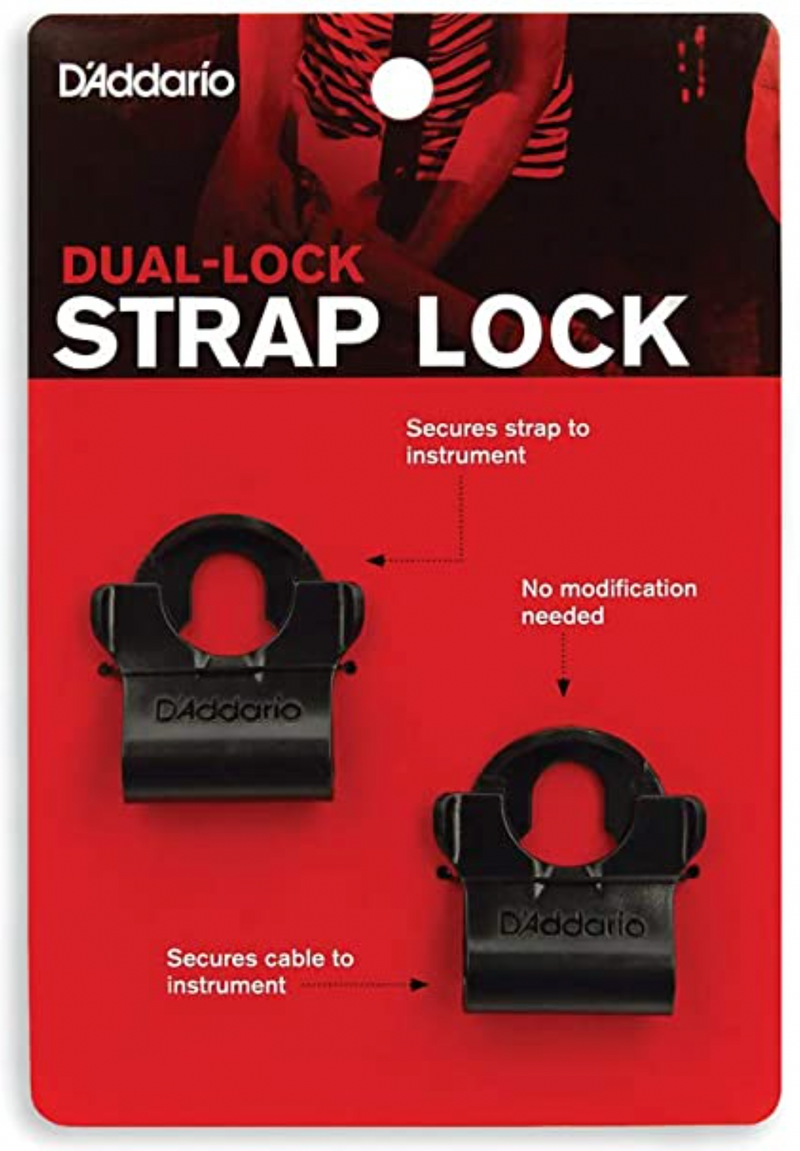 D'Addario Dual-Lock Strap Lock