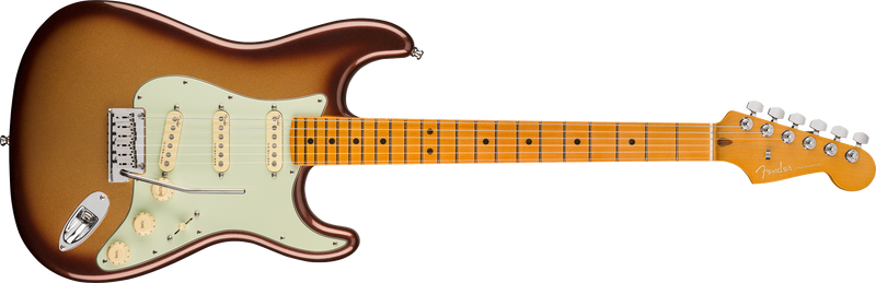 Fender American Ultra Stratocaster®, Maple Fingerboard, Mocha Burst