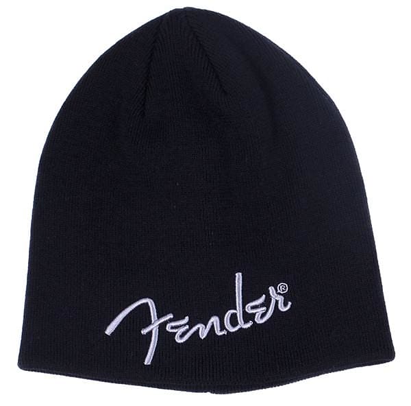 Fender Logo Beanie, Black, One Size