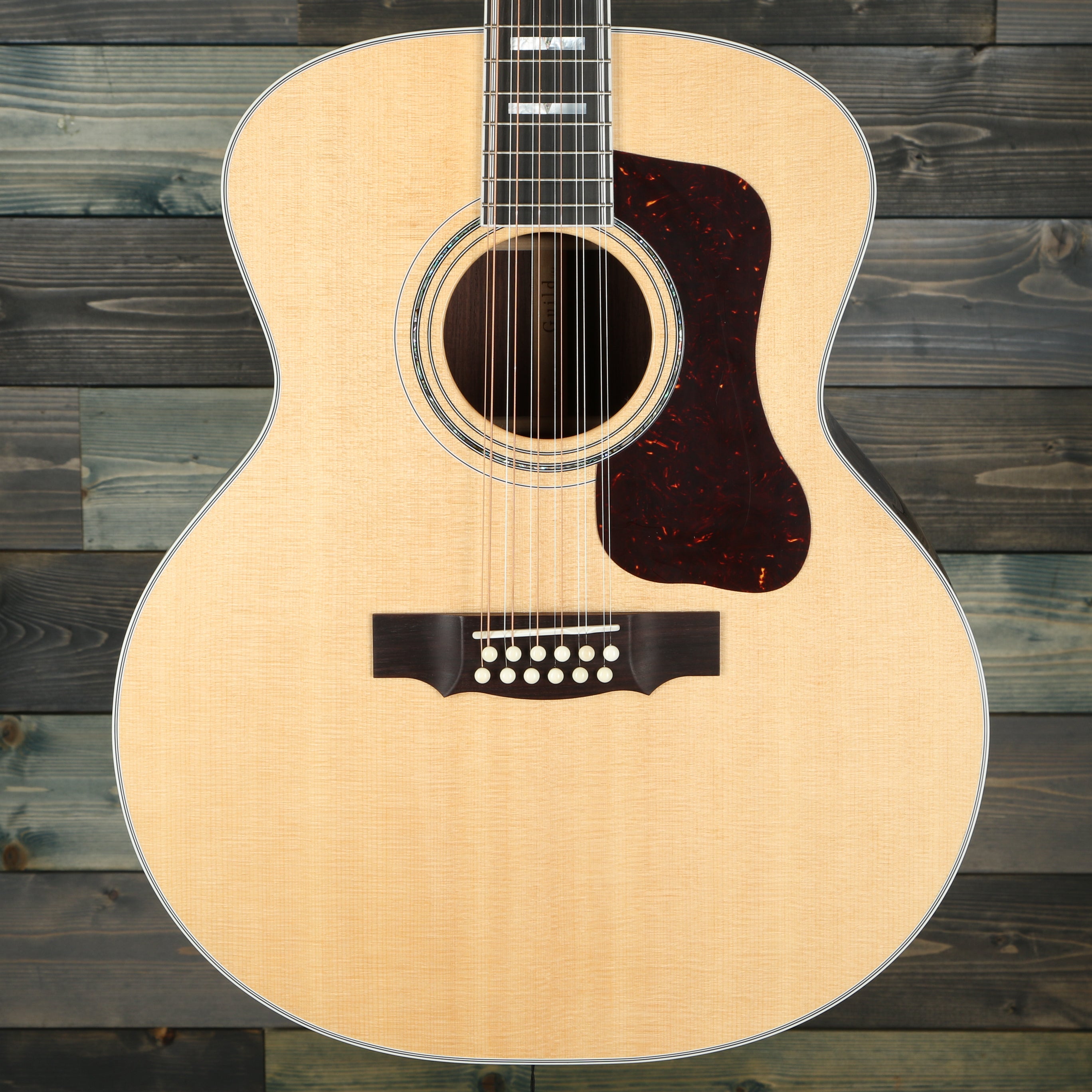 Guild USA F-512 12-String Jumbo Acoustic Guitar - Natural