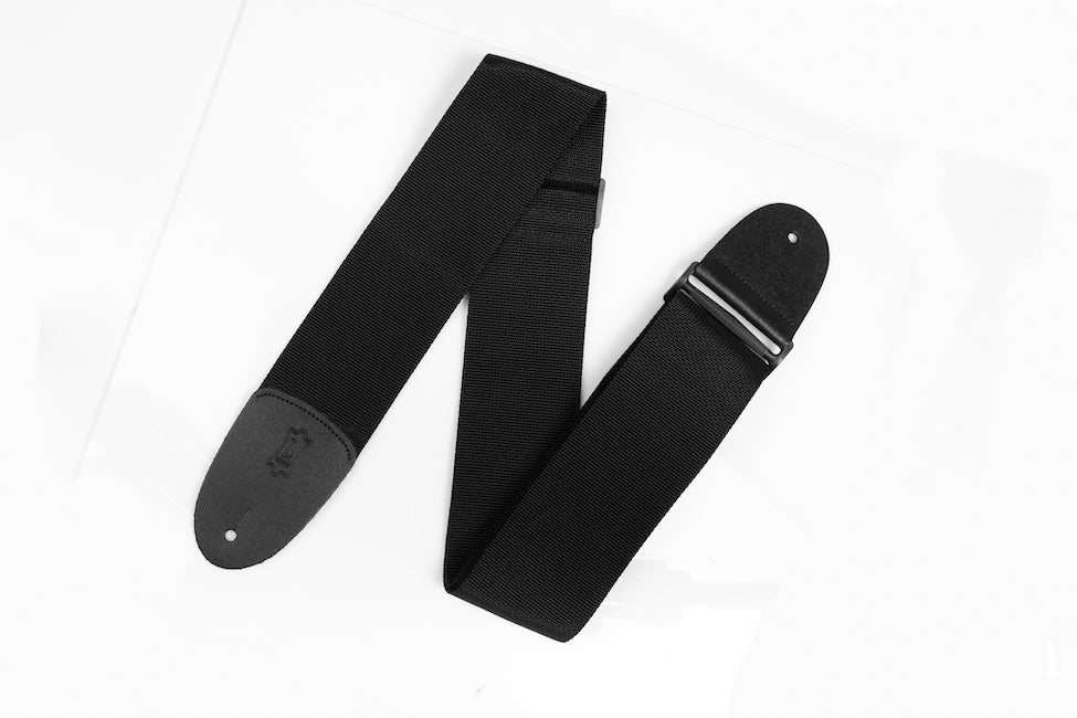Levy's M8P3-BLK 3" Polypropylene Guitar Strap - Black