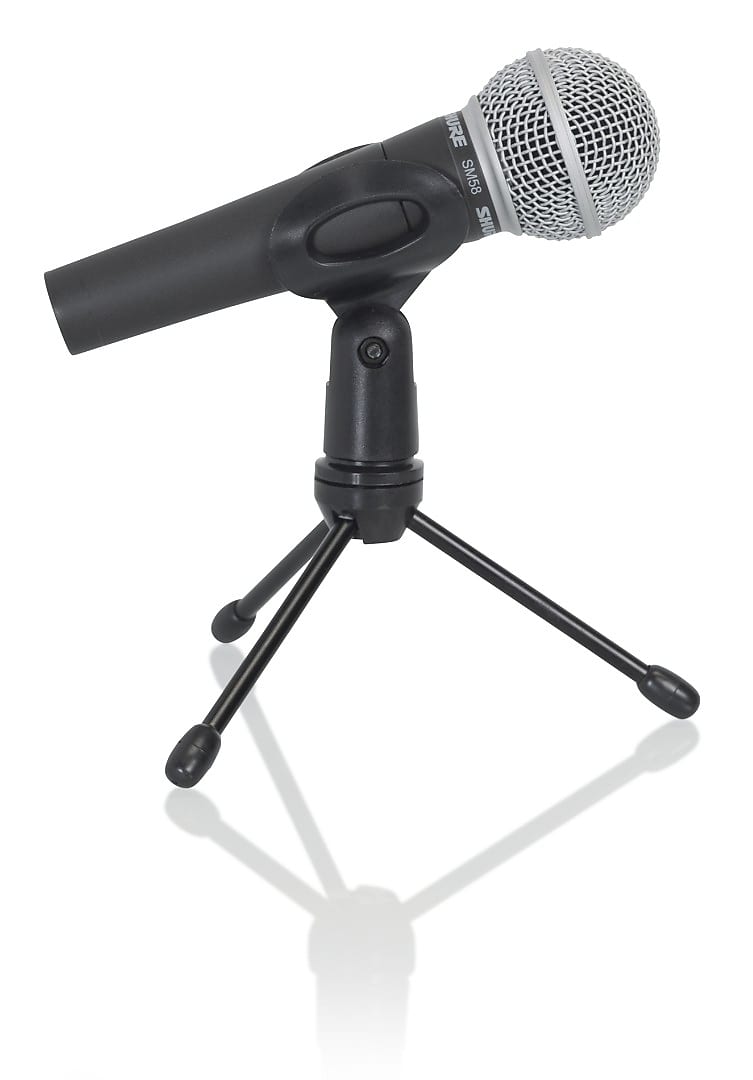 Gator GFW-MIC-0250 Wired Mic Mini Tripod Desktop Stand