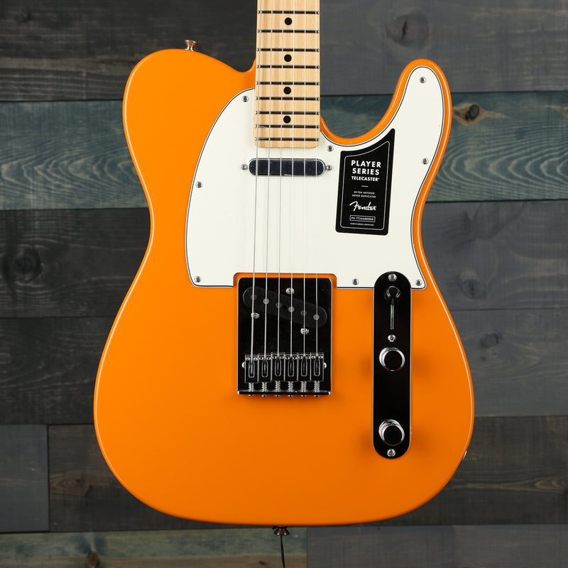 Fender Player Telecaster Maple Fingerboard, Capri Orange