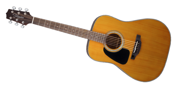 Takamine Guitars Dreadnought Lefty Acoustic Guitar Ovangkol GD30 LH NAT