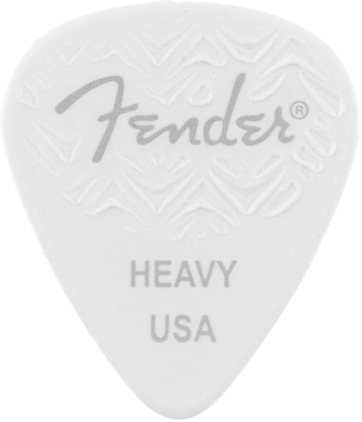 Fender 351 Shape, White, Heavy (6)