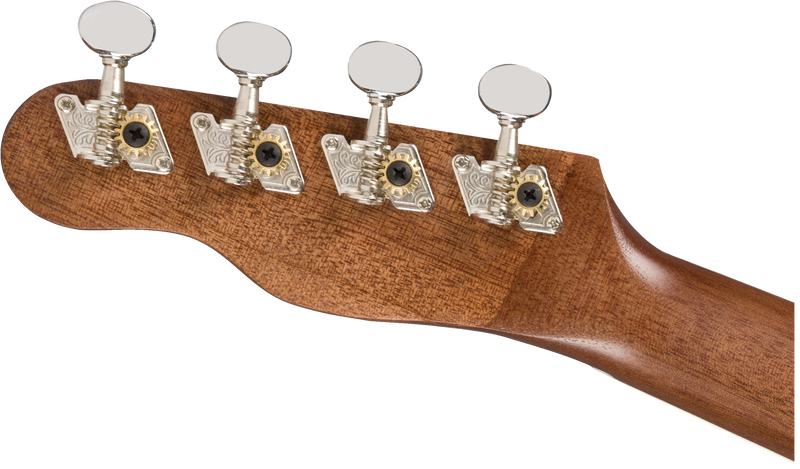 Fender Seaside Soprano Ukulele Pack, Walnut Fingerboard, Natural