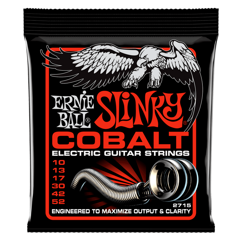 Ernie Ball 2715 Skinny Top Heavy Bottom Slinky Cobalt Electric Guitar Strings