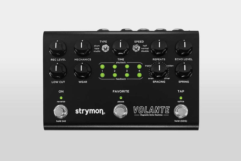 Strymon Volante Magnetic Drum and Tape Echo Delay Midnight Edition