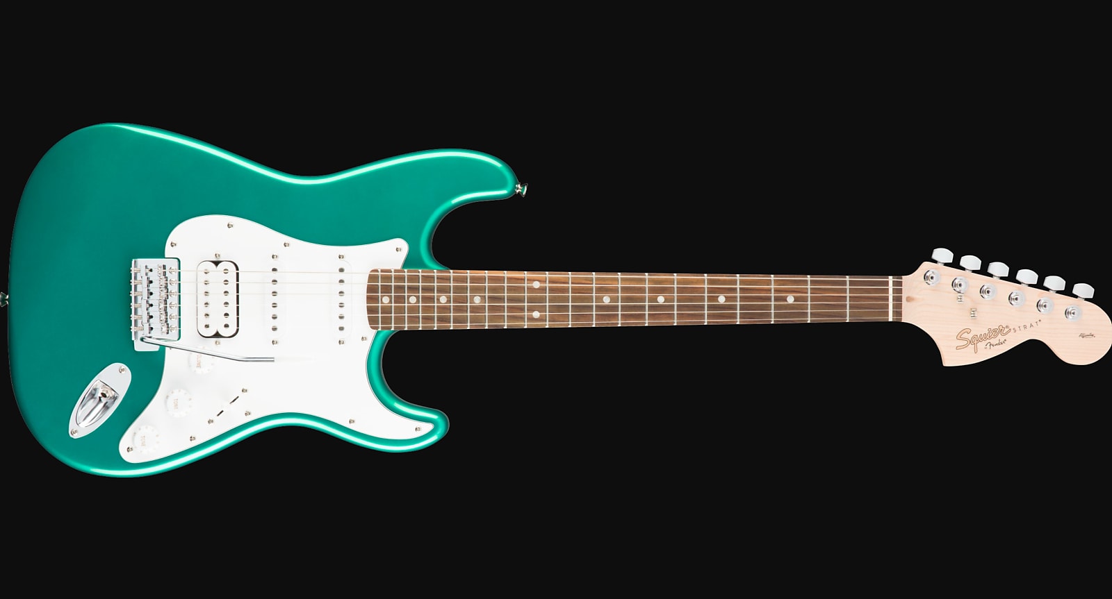 Fender Squier Affinity Series™ Stratocaster® HSS, Laurel Fingerboard, Race Green