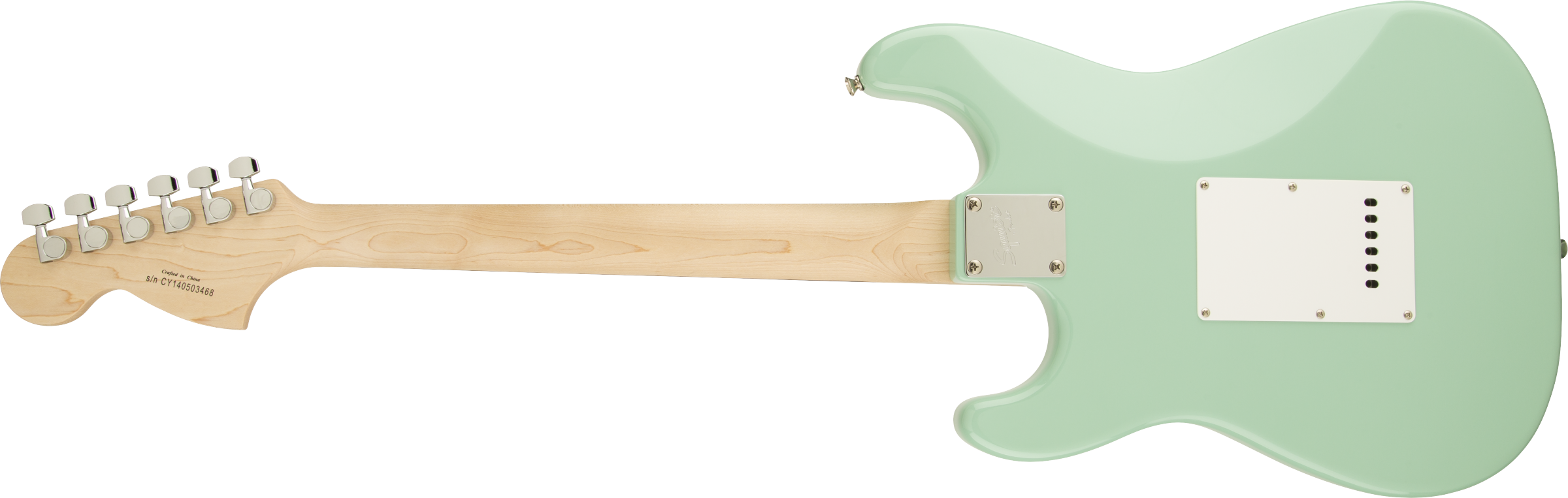 Fender Squier Affinity Series Stratocaster, Laurel Fingerboard, Surf Green