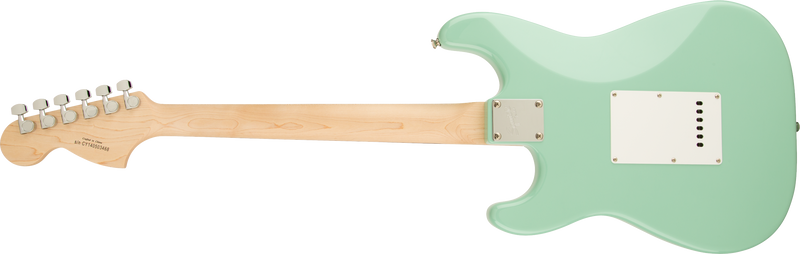 Fender Squier Affinity Series Stratocaster, Laurel Fingerboard, Surf Green