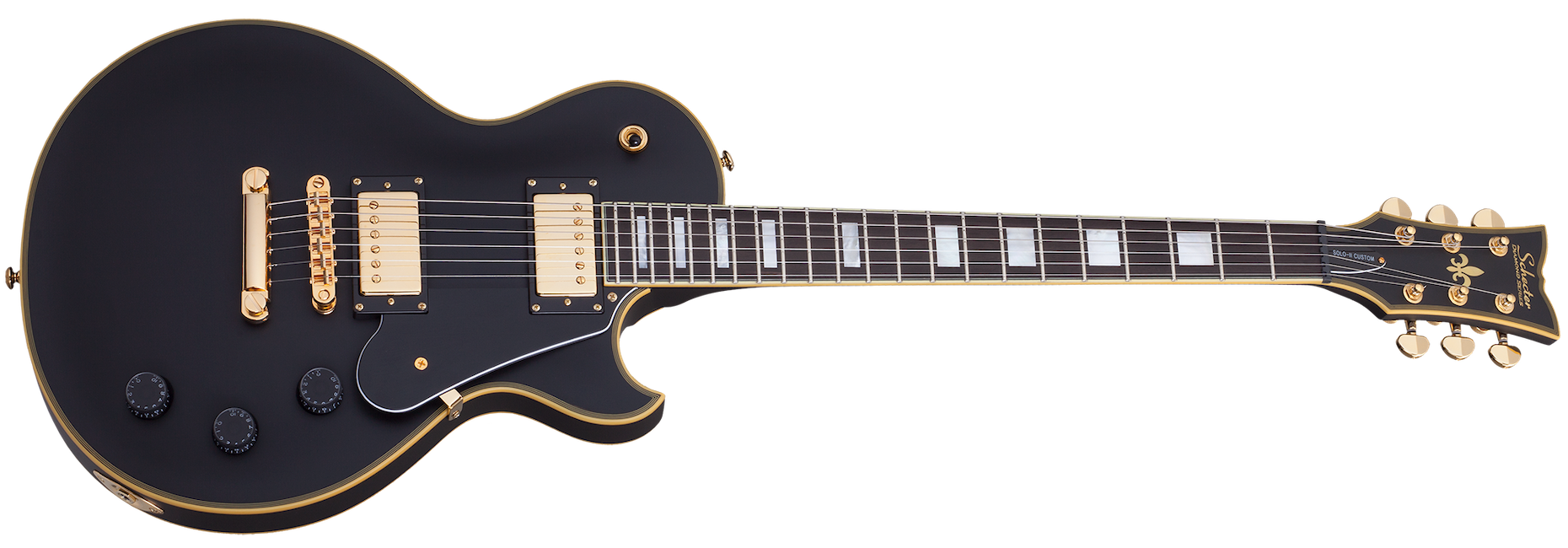 Schecter Solo-II Custom - Aged Black Satin