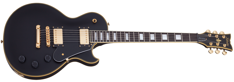 Schecter Solo-II Custom - Aged Black Satin