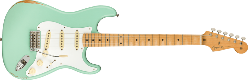 Fender Vintera Road Worn '50s Stratocaster, Maple Fingerboard, Surf Green