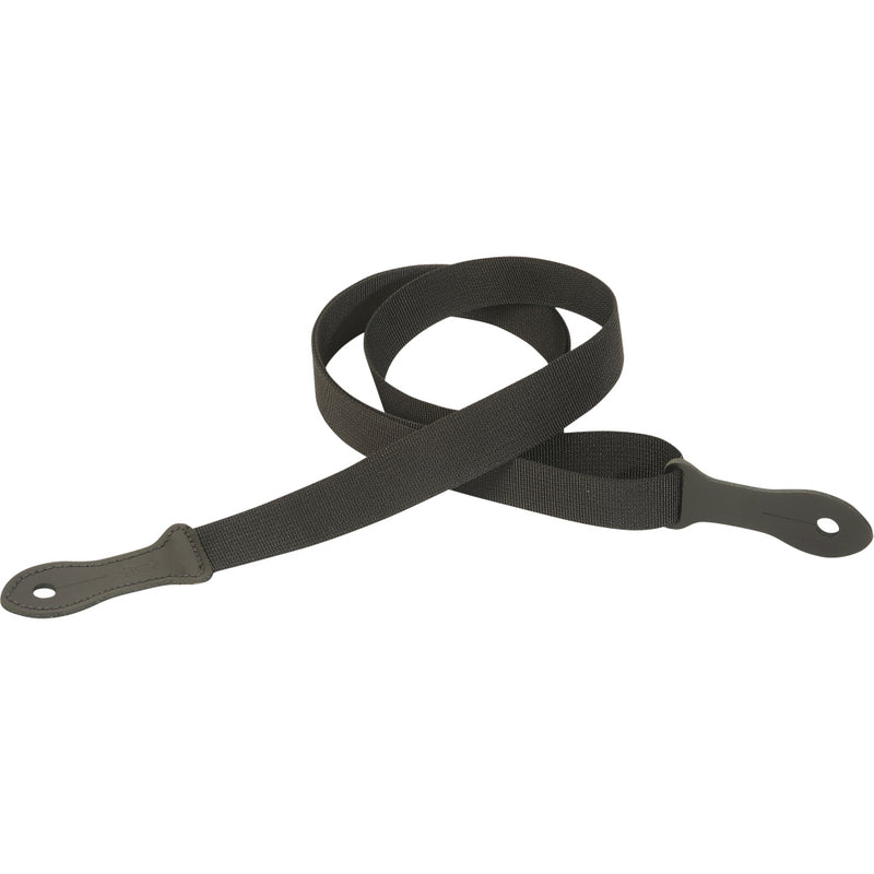 Levy’s 1″ Wide Polyester Mandolin/Ukulele Strap - Black