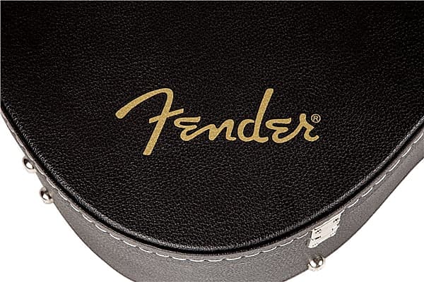 Fender Flat-Top Dreadnought Acoustic Guitar Case, Black