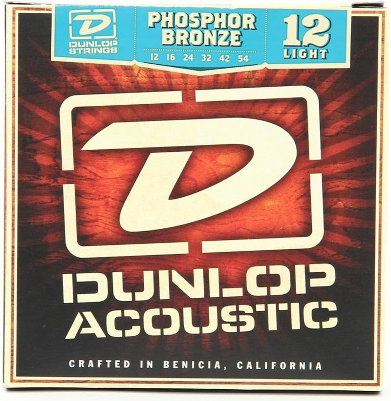 Dunlop DAP1254 Phosphor Bronze Acoustic Strings Light
