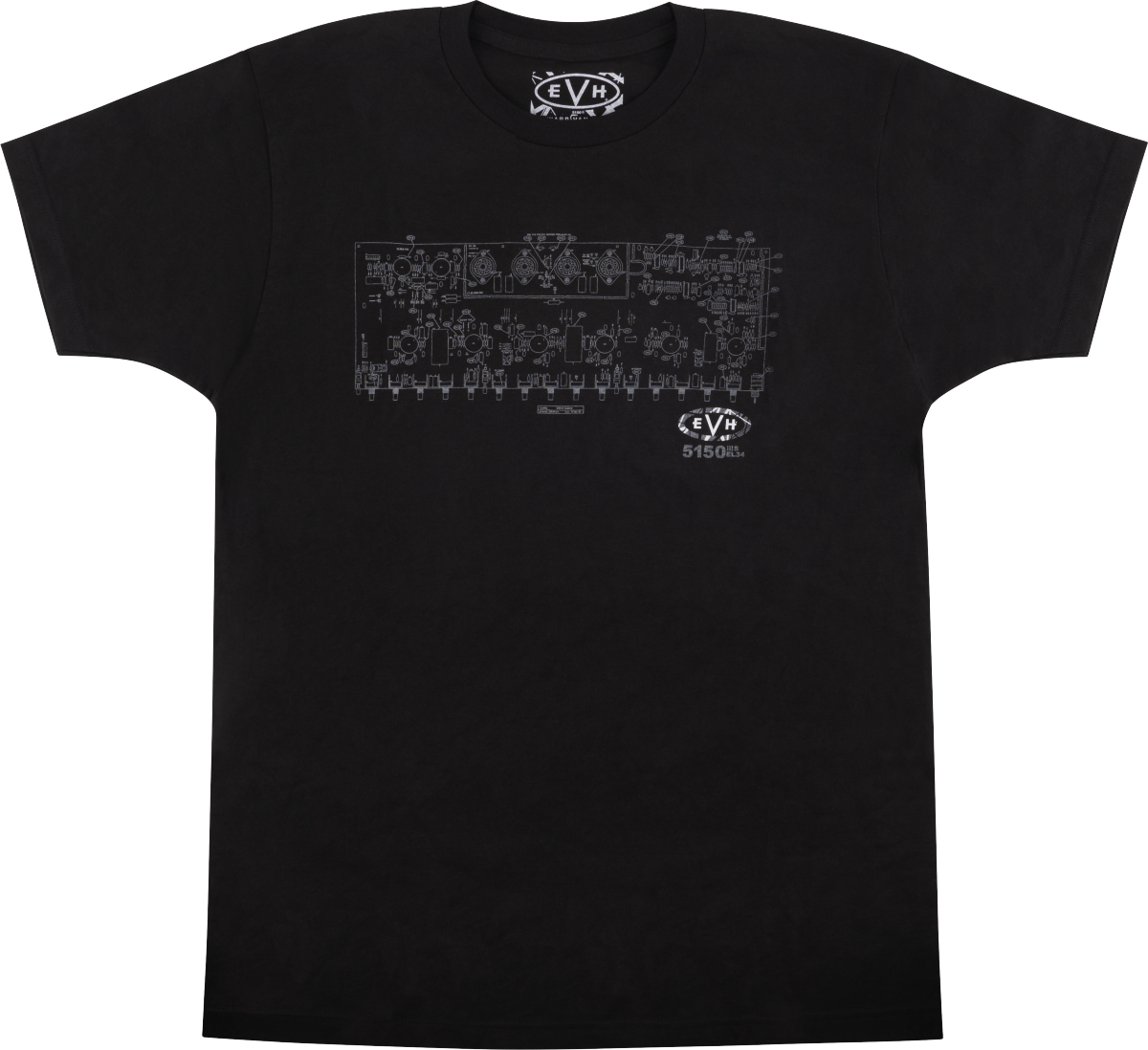 EVH® Schematic T-Shirt, Black, L