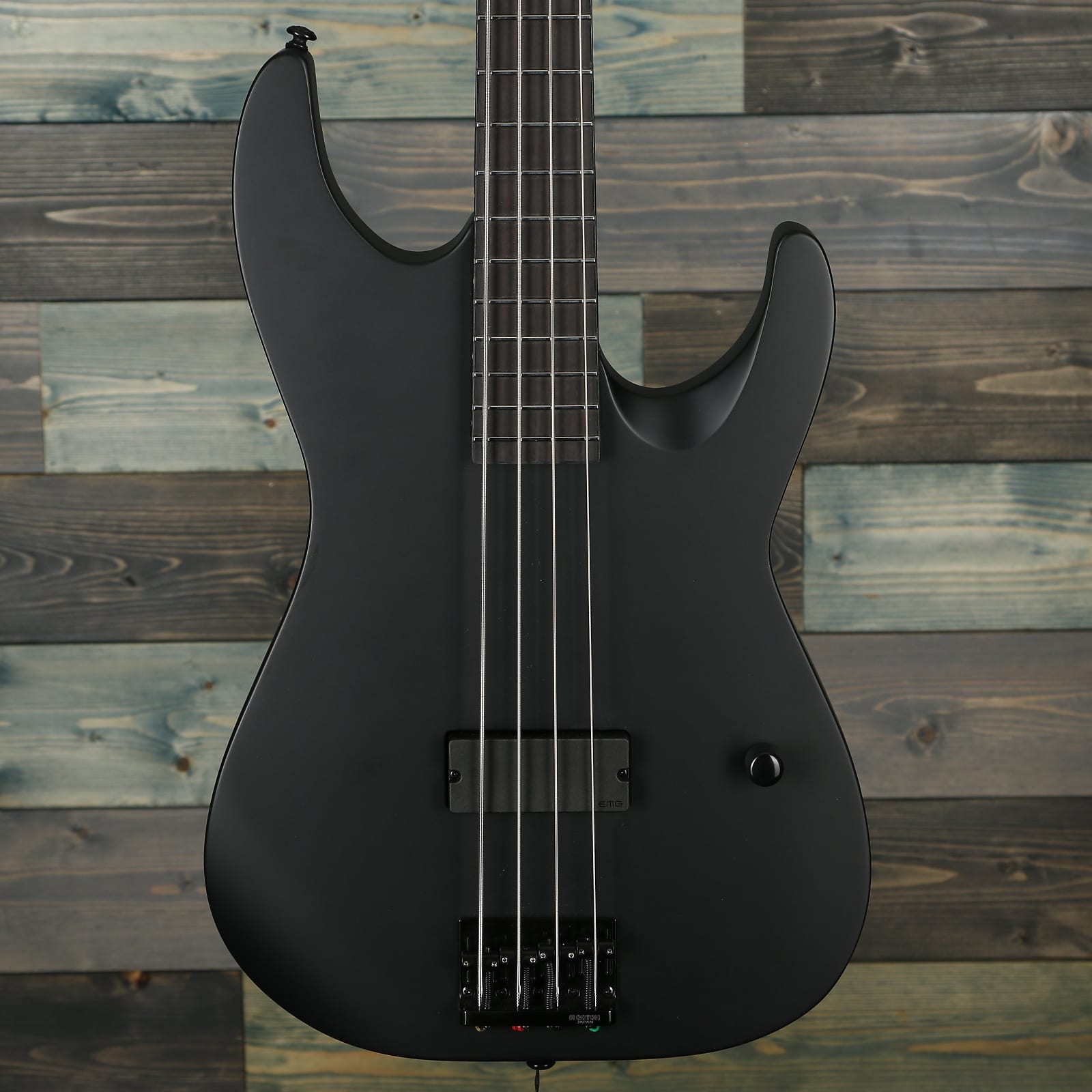 ESP LTD M-4 Bass Black Metal Series - Black Satin