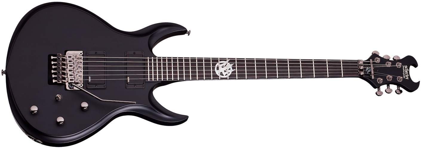 Schecter 224 Tommy Victor Devil-FR - Satin Black (SBK)