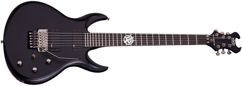 Schecter 224 Tommy Victor Devil-FR - Satin Black (SBK)