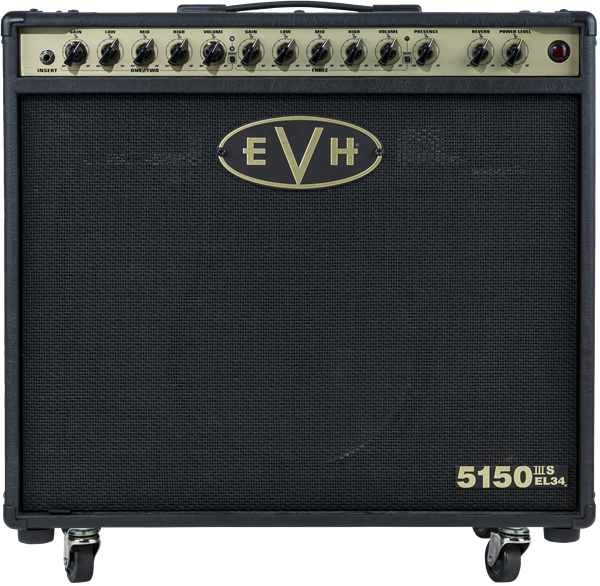 EVH 5150III 50W EL34 1x12 Combo, Black, 120V