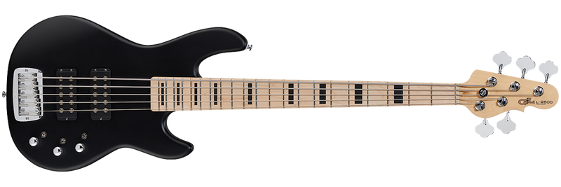 G&L Tribute Series L-2500 Bass Guitar - Black Frost