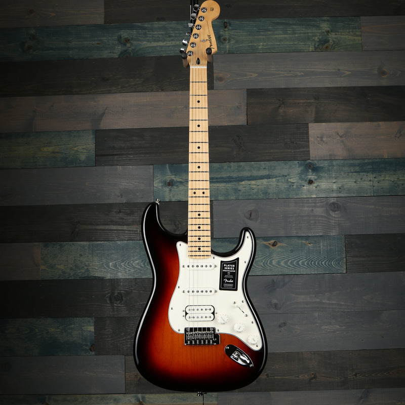 Fender Player Stratocaster HSS, Maple Fingerboard, 3-Color Sunburst
